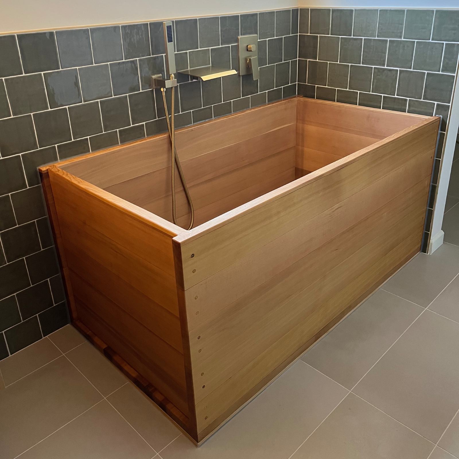 Oregon ofuro western red cedar